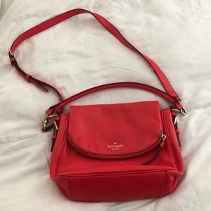 Coral Kate Spade Cobble Hill Small Devin Bag